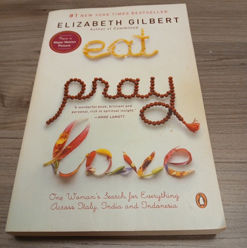 🤯2/$15 Eat, Pray, Love By Elizabeth Gilbert Paperback Book